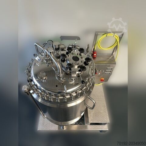 500 liter heatable/coolable pressure vessel made of V4A with magnetic agitator Waldner K0167