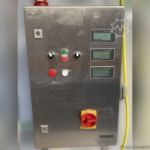 500 liter heatable/coolable pressure vessel made of V4A with magnetic agitator Waldner K0167