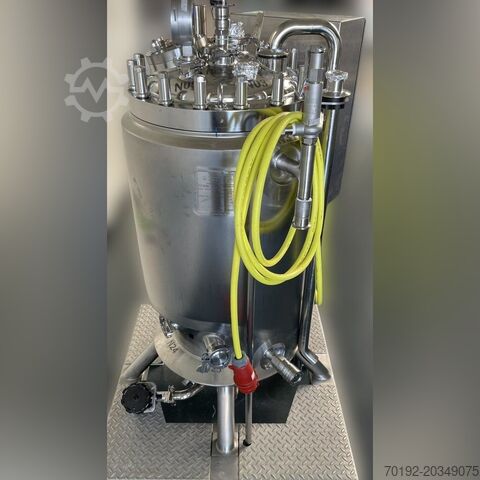100-liter heatable/coolable pressure vessel made of V2A with magnetic stirrer K0173
