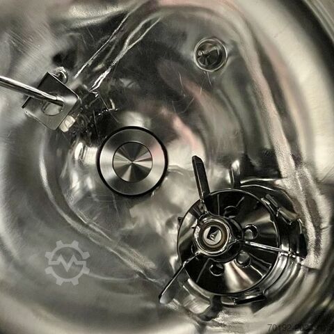 170-liter mobile pharmaceutical pressure vessel made of V4A with magnetic agitator Waldner K0170