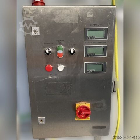 1015 liter mobile pharmaceutical pressure vessel made of V2A with magnetic agitator Waldner K0168