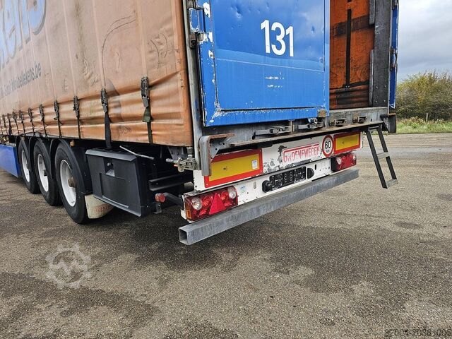 Container transport GROENEWEGEN DRO 14-27 - GALVANISED STEEL CHASSIS - ALU RIMS...