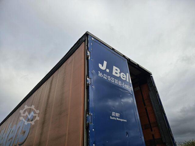 Container transport GROENEWEGEN DRO 14-27 - GALVANISED STEEL CHASSIS - ALU RIMS...