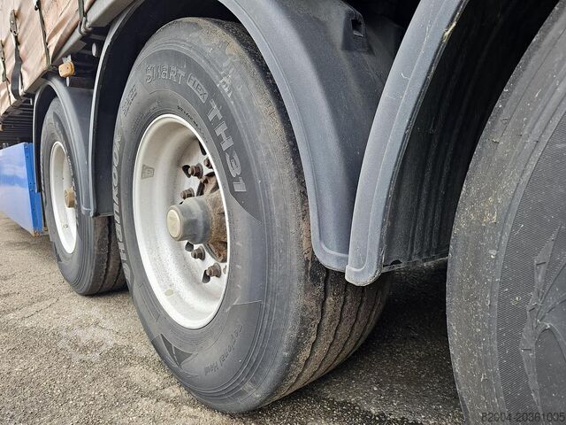 Container transport GROENEWEGEN DRO 14-27 - GALVANISED STEEL CHASSIS - ALU RIMS...