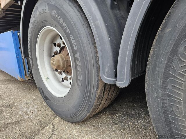 Container transport GROENEWEGEN DRO 14-27 - GALVANISED STEEL CHASSIS - ALU RIMS...