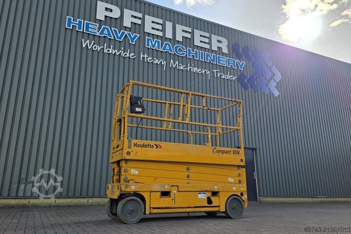 Scherenhebebühne Haulotte Compact 10N Electric, 10m Working Height, 230kg Ca