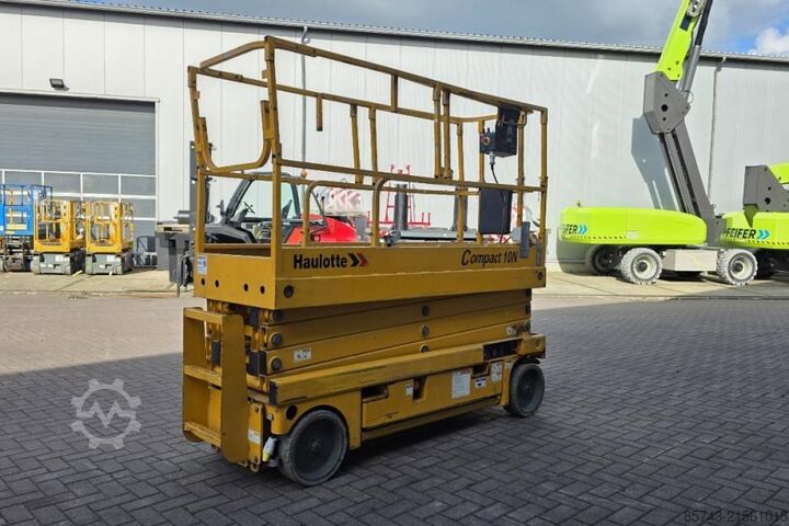 Scherenhebebühne Haulotte Compact 10N Electric, 10m Working Height, 230kg Ca