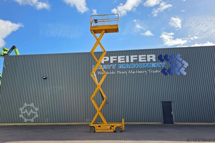 Scherenhebebühne Haulotte Compact 10N Electric, 10m Working Height, 230kg Ca