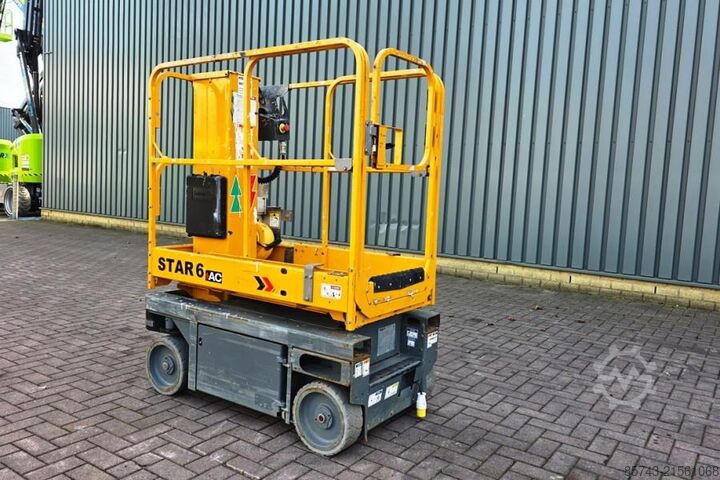 Scherenhebebühne Haulotte Star 6 Electric, Non Marking Tyres, 5.8m Working H