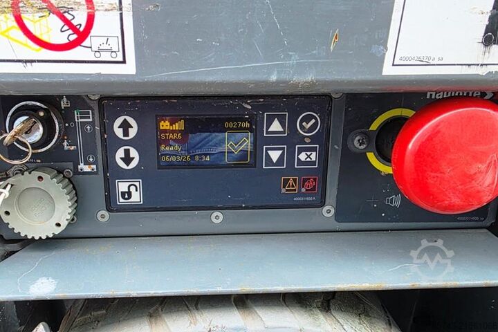 Scherenhebebühne Haulotte Star 6 Electric, Non Marking Tyres, 5.8m Working H