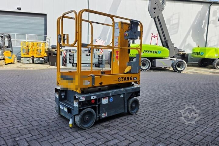 Scherenhebebühne Haulotte Star 6 Electric, Non Marking Tyres, 5.8m Working H