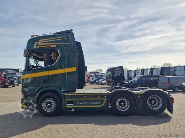 Standard-SZM Scania R650 V8 NGS Highline 6x2 - Retarder - PTO/Hydra...