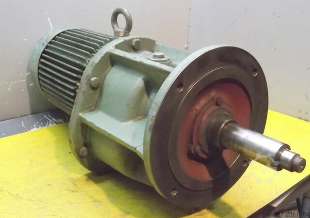 Gear motor 3 kW 62/124 rpm BAUER DPF2A426/30SK