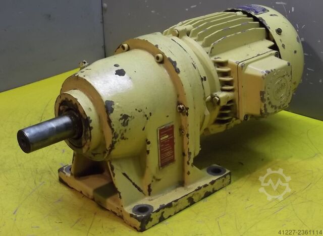 Gear motor 0.7/1.1 kW 46/92 rpm Bockwoldt CB21/4/2P