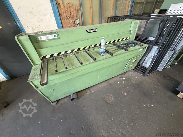 Tafelschere 2.100 x 3 mm Cidan MSX 20-4