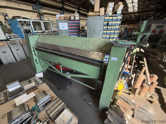 Swing bending machine 2,020 x 2 mm HM Production HS-7S