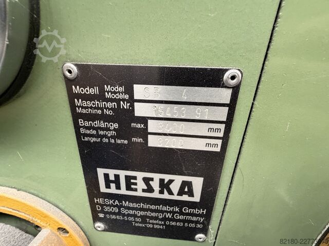 Vertical band saw for metal Heska SB 4