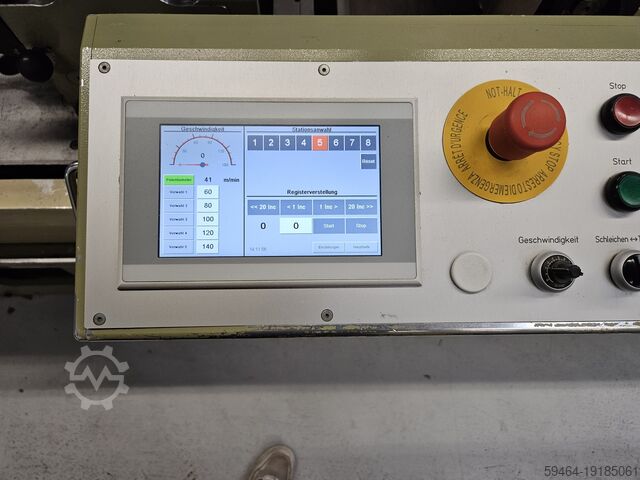 3-color label printing machine Arsoma EM 410