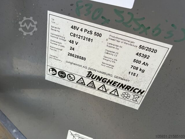 Elektro 3 Rad-Stapler Jungheinrich EFG215