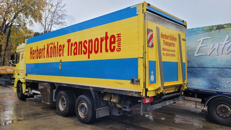 LKW mit Getränkeaufbau DAF 105.460 6x2 Lift Retarder Keppler LBW