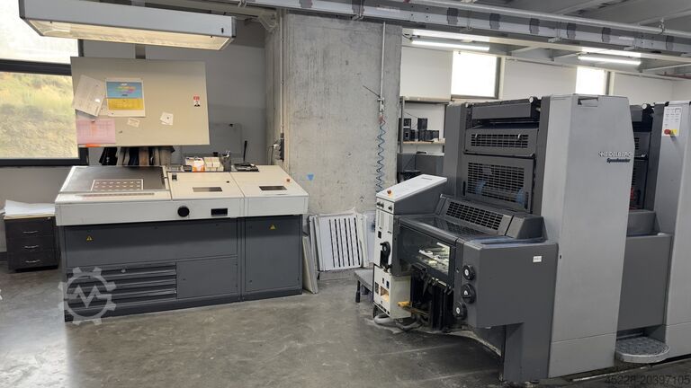 Bogenoffsetdruckmaschine Heidelberg SPEEDMASTER SM 52-5 SE