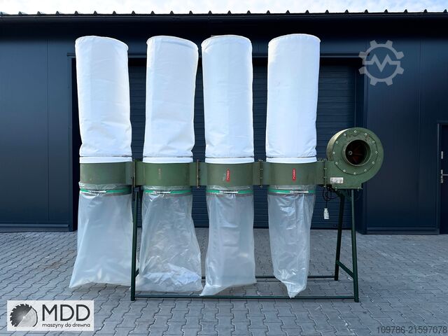 CORAL Späneabsaugung, 4-sack, 4,0 kW CORAL 