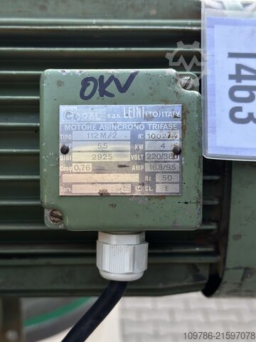 CORAL Späneabsaugung, 4-sack, 4,0 kW CORAL 