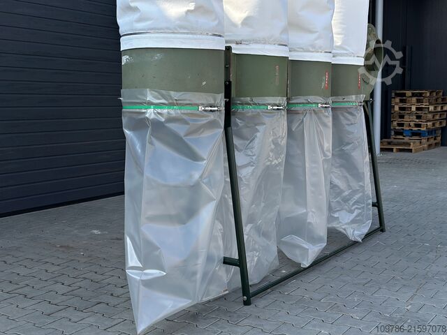 CORAL Späneabsaugung, 4-sack, 4,0 kW CORAL 