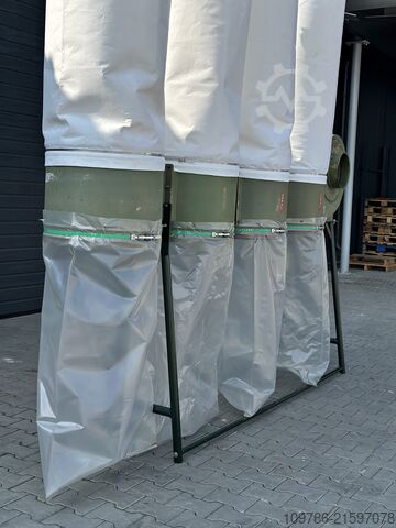 CORAL Späneabsaugung, 4-sack, 4,0 kW CORAL 