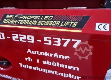 Scherenarbeitsbühne MAGNI ES 1523 RTP Elektro 15,00 m