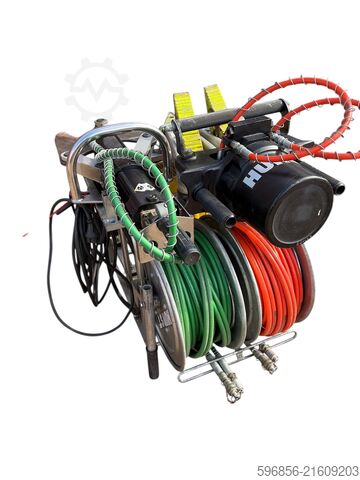 Hydraulikwerkzeug-Set HURST SP45 mit Pumpe 350 BAR 230V Zestaw narzędzi hydraulicznych HURST SP45 pompa 350 BAR 230V Zestaw narzędzi hydraulicznych HURST SP45 pompa 350 BAR 230V