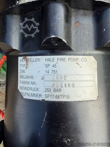 Hydraulikwerkzeug-Set HURST SP45 mit Pumpe 350 BAR 230V Zestaw narzędzi hydraulicznych HURST SP45 pompa 350 BAR 230V Zestaw narzędzi hydraulicznych HURST SP45 pompa 350 BAR 230V