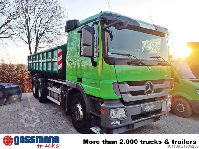 Abrollkipper Mercedes-Benz Actros 2648 L 6x4, Retarder