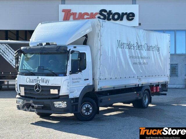 LKW mit Pritsche & Plane  Atego 1224 L