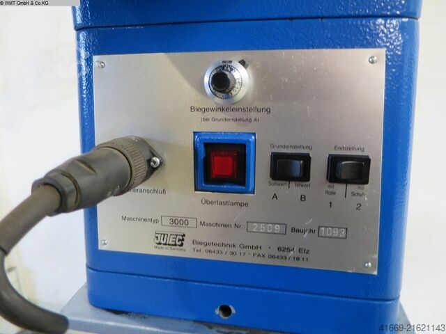 Pipe-Bending Machine JUTEC Typ 3000