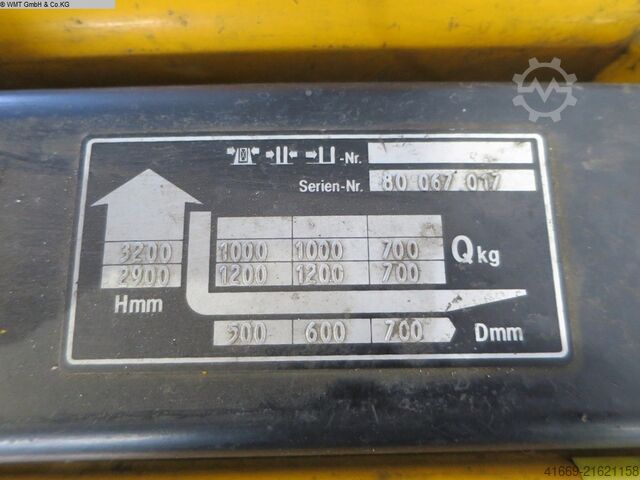 Gabelhubwagen - Elektro JUNGHEINRICH EJC 10