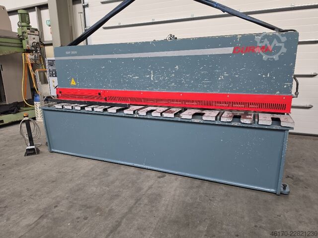 Hydraulic guillotine shear Durma SBF 3006