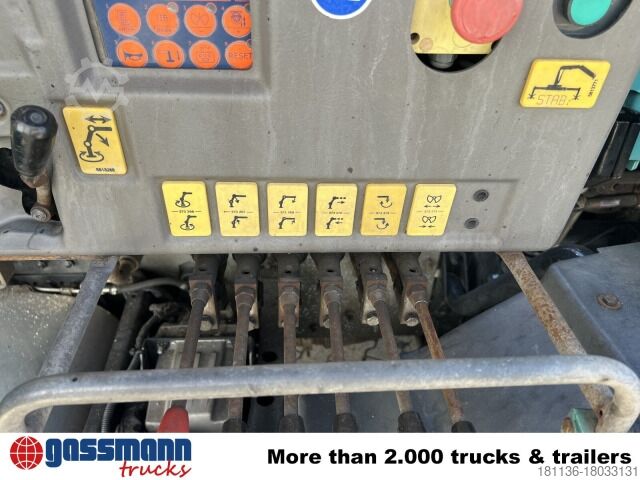 Kipper LKW MAN TGM 18.290 4X2 BL mit Kran Hyva HB 150C