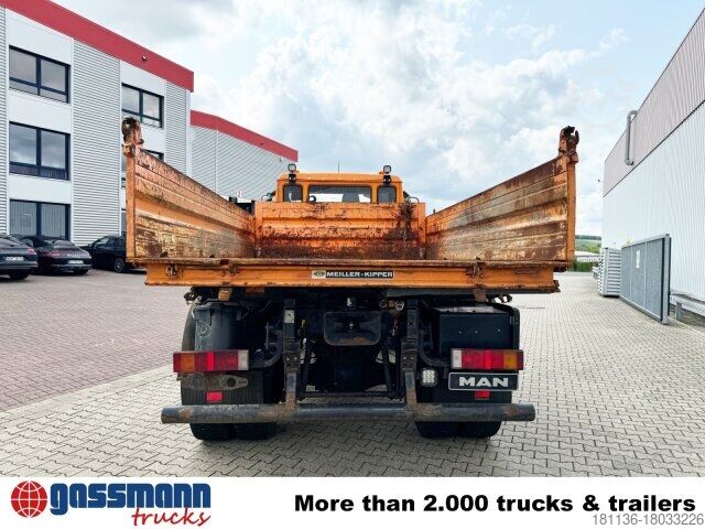 Kipper LKW MAN LE 18.280 4X4 BB, Winterdienstausstattung, Grüne