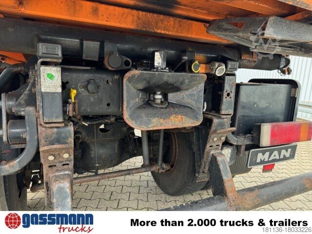 Kipper LKW MAN LE 18.280 4X4 BB, Winterdienstausstattung, Grüne