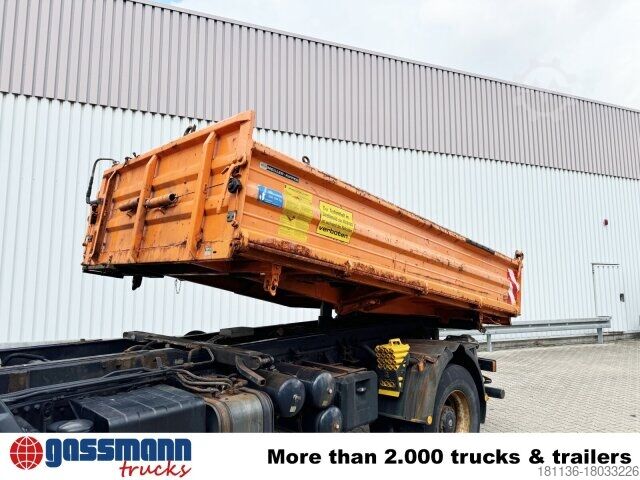 Kipper LKW MAN LE 18.280 4X4 BB, Winterdienstausstattung, Grüne