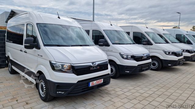 Kleinbus VOLKSWAGEN MAN TGE 9 Sitzer VW Crafter Schlafsessel