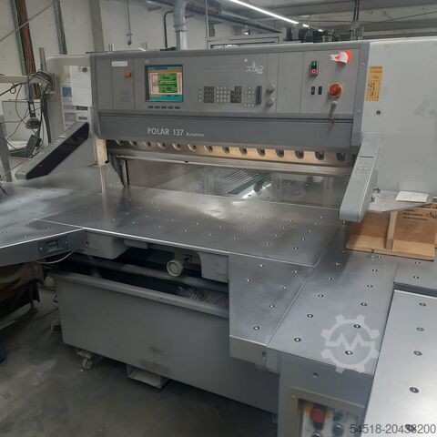 Guillotine Polar 137ED - AT (Autotrim)