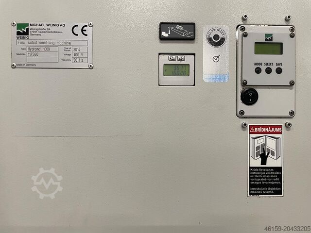 Gießmaschine Weinig Hydromat 1000 (5S)