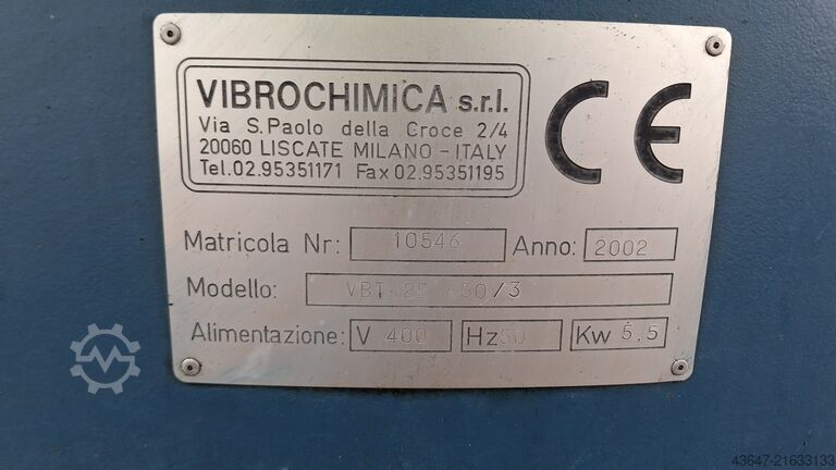 Vibrationsgleitschleifmaschine, Vibrochimica Vibrochimica VBT-2E 650/3