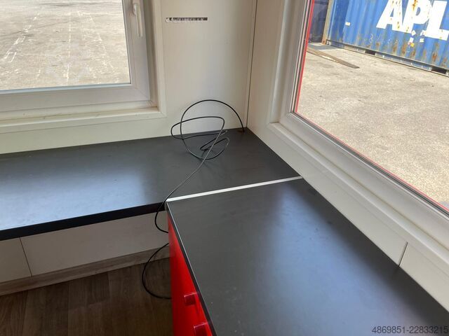 Werkstattcontainer  8m Bürocontainer Werkstattcontainer