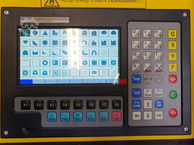 Plasma cutting machine Schmidt & partners Cutting kaitec 1530