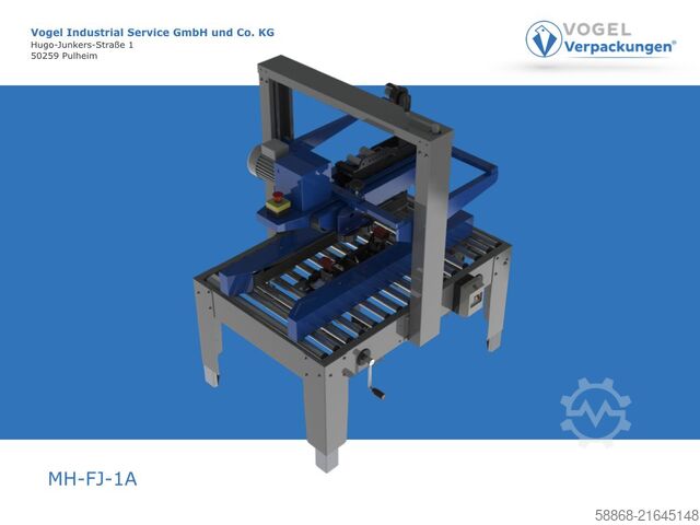 Carton sealing machine Kartonverschließmaschine MH-FJ-1A