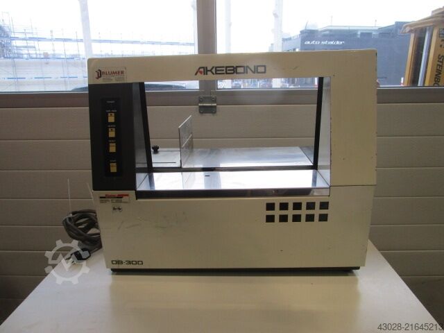 BANDEROLIERMASCHINE BLUMER AKEBONO OB-300