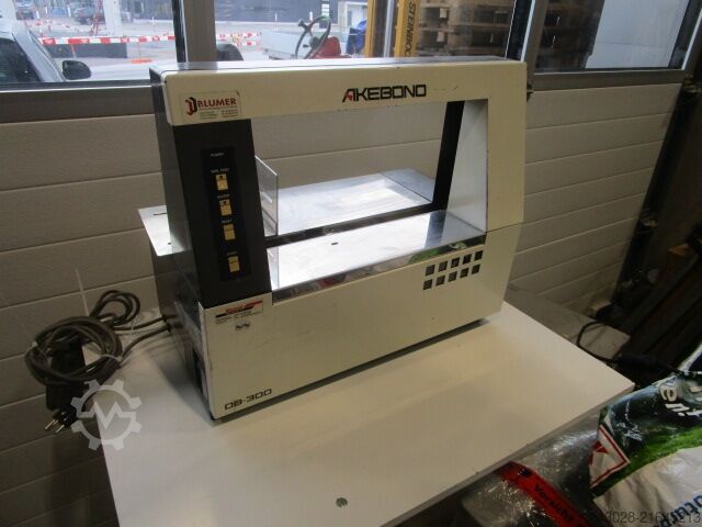 BANDEROLIERMASCHINE BLUMER AKEBONO OB-300